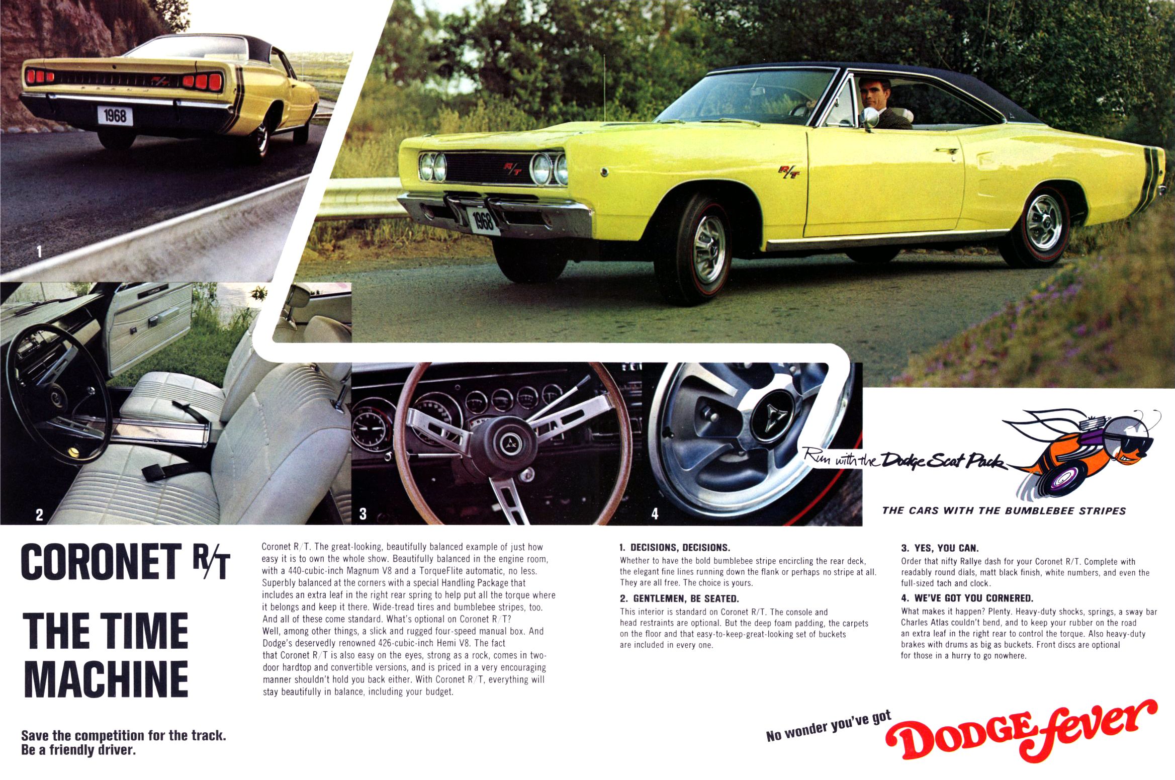 1968 Dodge Scat-Pack Brochure Page 4